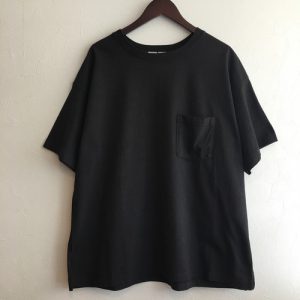 【FEW FABRICS】HIGH WEIGHT DRY WIDE S/S TEE BLACK