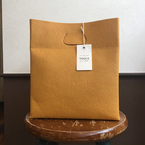 【TOOLS】lunch bag L BLACK/MUSTARD