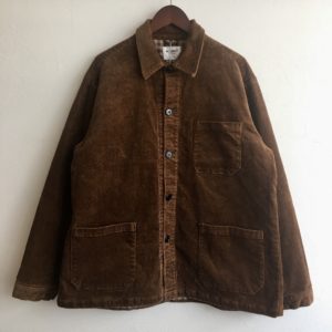 【H.UNIT】8w corduroy shirtall Brown