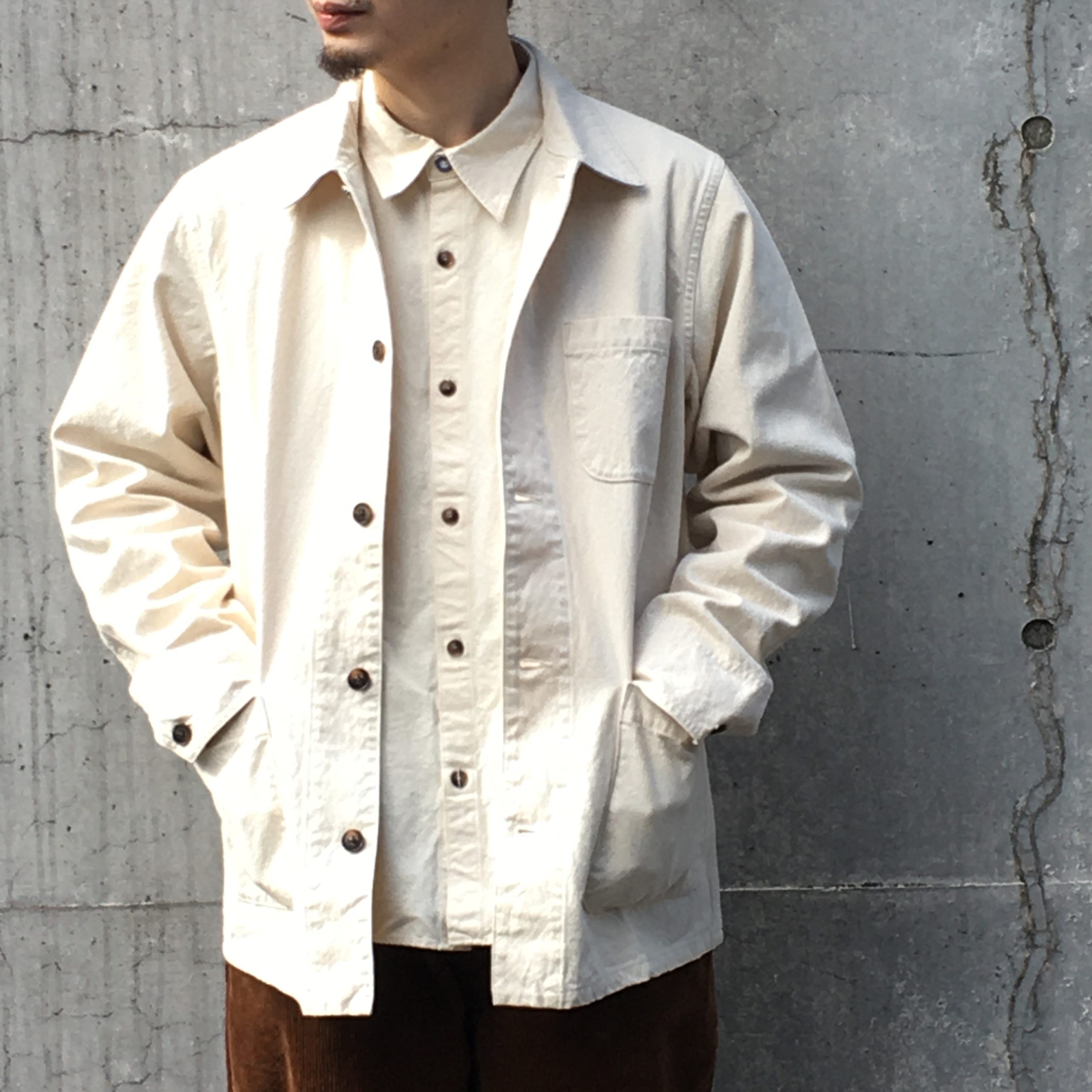 Read more about the article SEUVAS CANVAS COVERALL / “帆布”って素敵