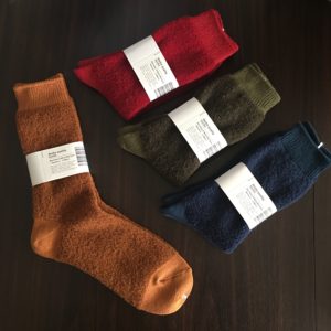 【decka】Baby alpaca ＆ Merino wool socks