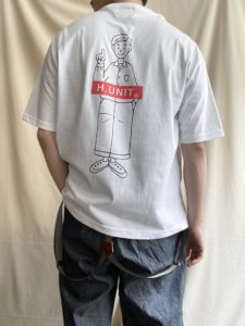 Read more about the article 【H.UNIT】新作Tシャツ続々入荷です。