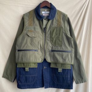 【FDMTL】3WAY COVERALL KHAKI