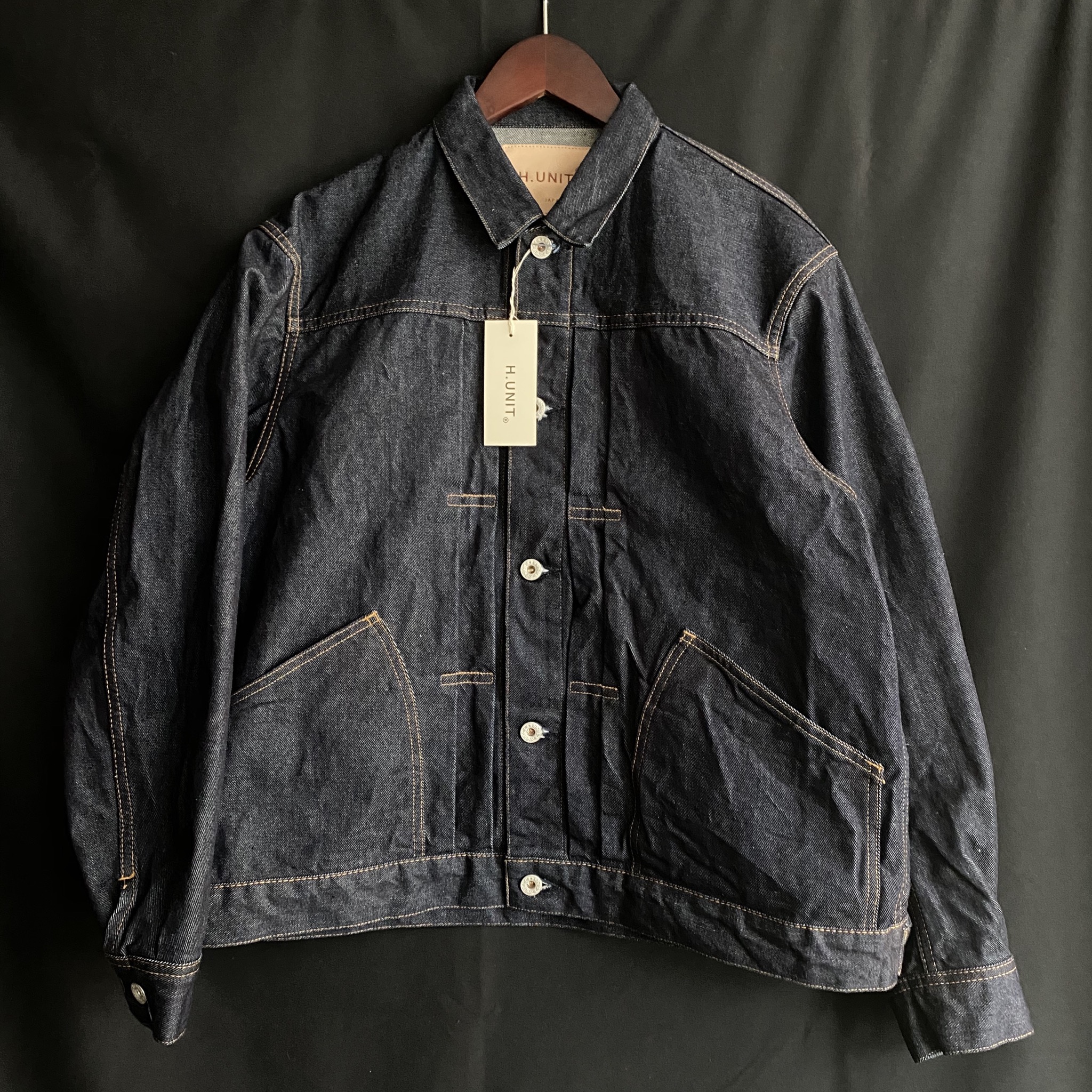 Read more about the article 【BLOG】Left hand denim work jacket !!