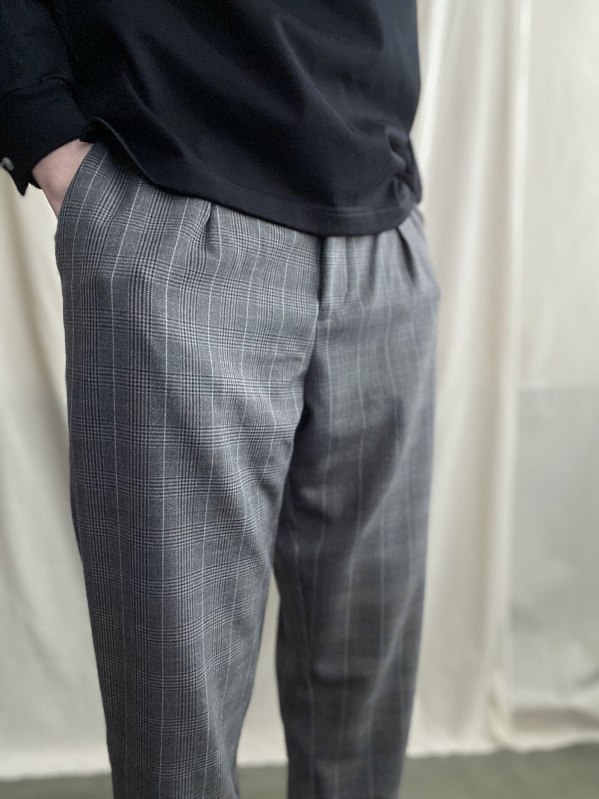 Read more about the article 【weac.】ACTIVE SLACKS/チェックパンツはバランサー。
