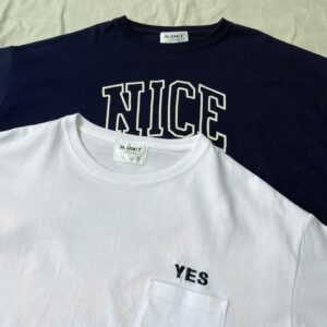 Read more about the article 【H.UNIT】”YES” or “NICE” なTee達。