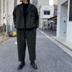 【amne】THERMO LITE japon jacket Olive