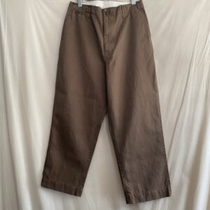 【H.UNIT】Weapon work trouser Brown