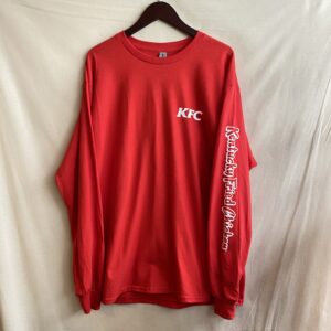【IMPORT】 Kentucky Fried Chicken ロングスリーブ TEE Red