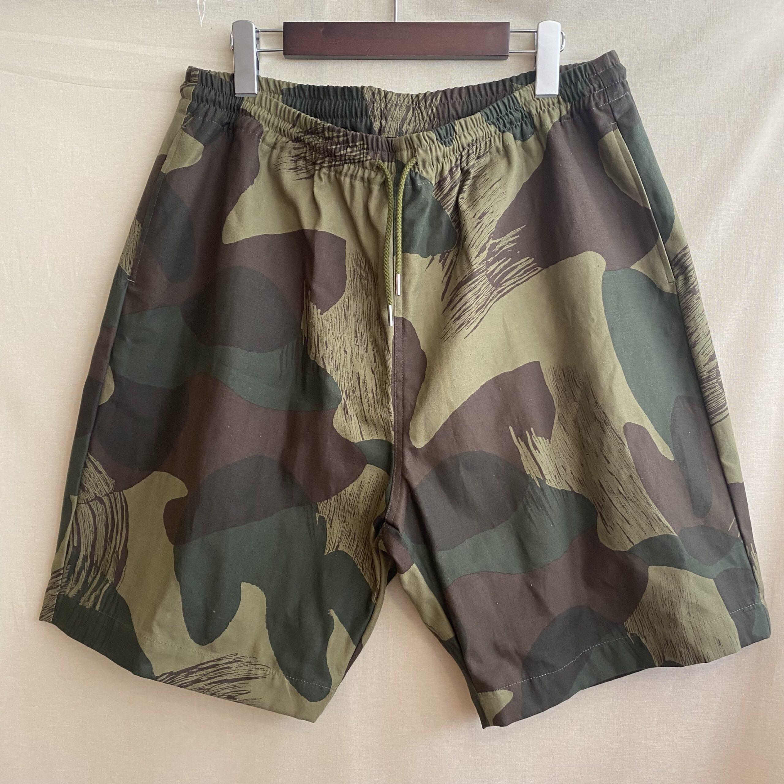 weac.】RELAX HALF PANTS WOOD CAMO | unstable | 公式オンラインショップ