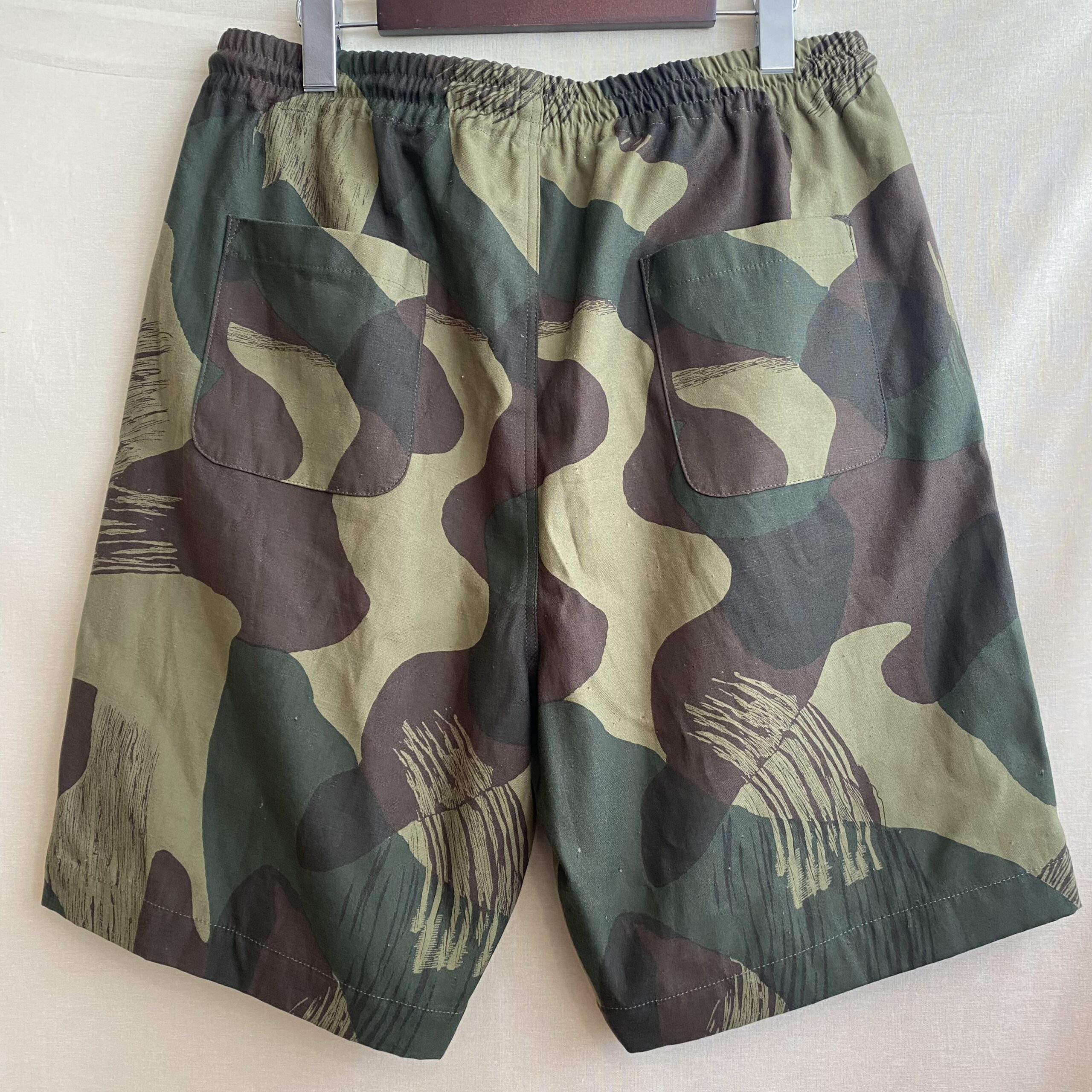 weac.】RELAX HALF PANTS WOOD CAMO | unstable | 公式オンラインショップ