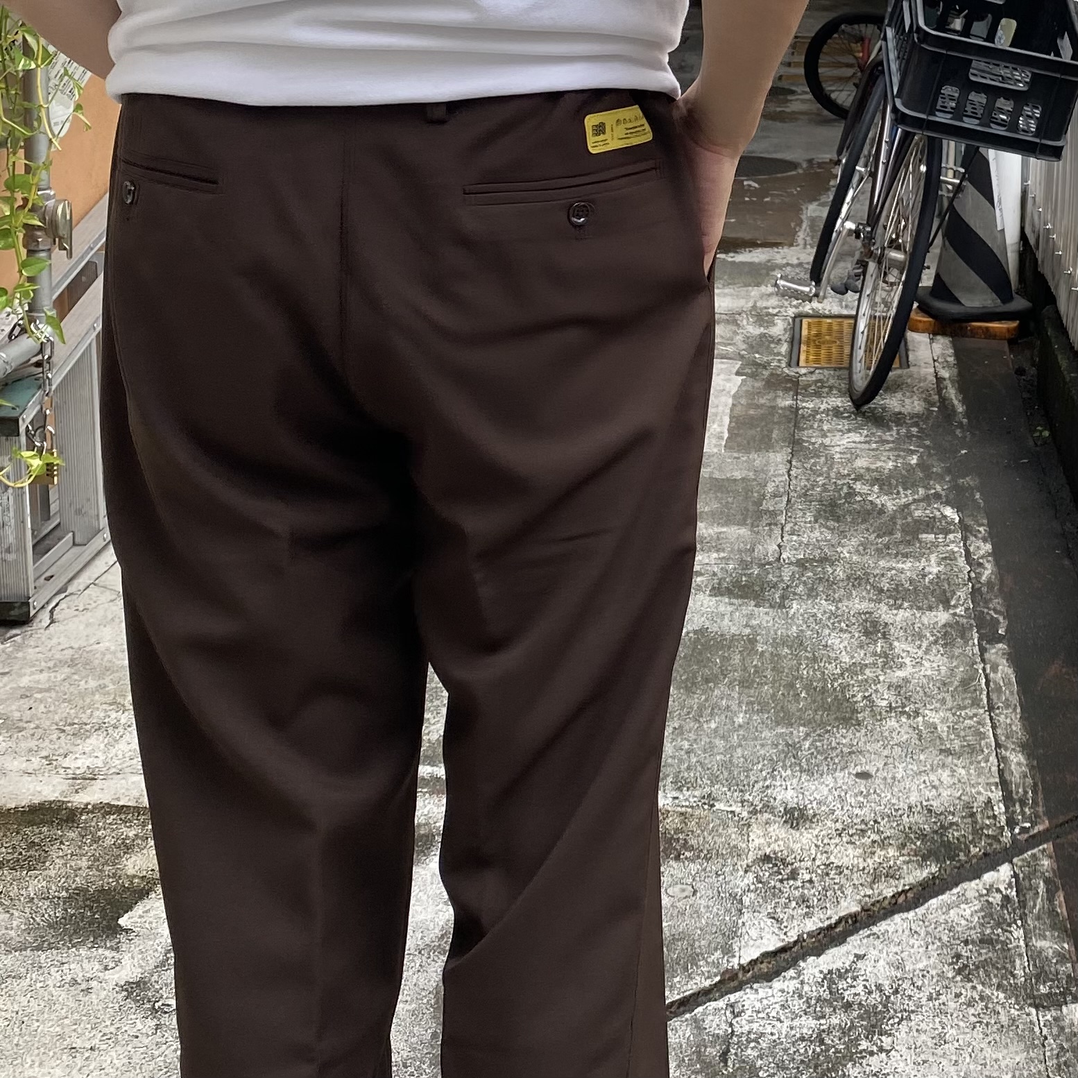 【melple】Fairfax Pants Brown