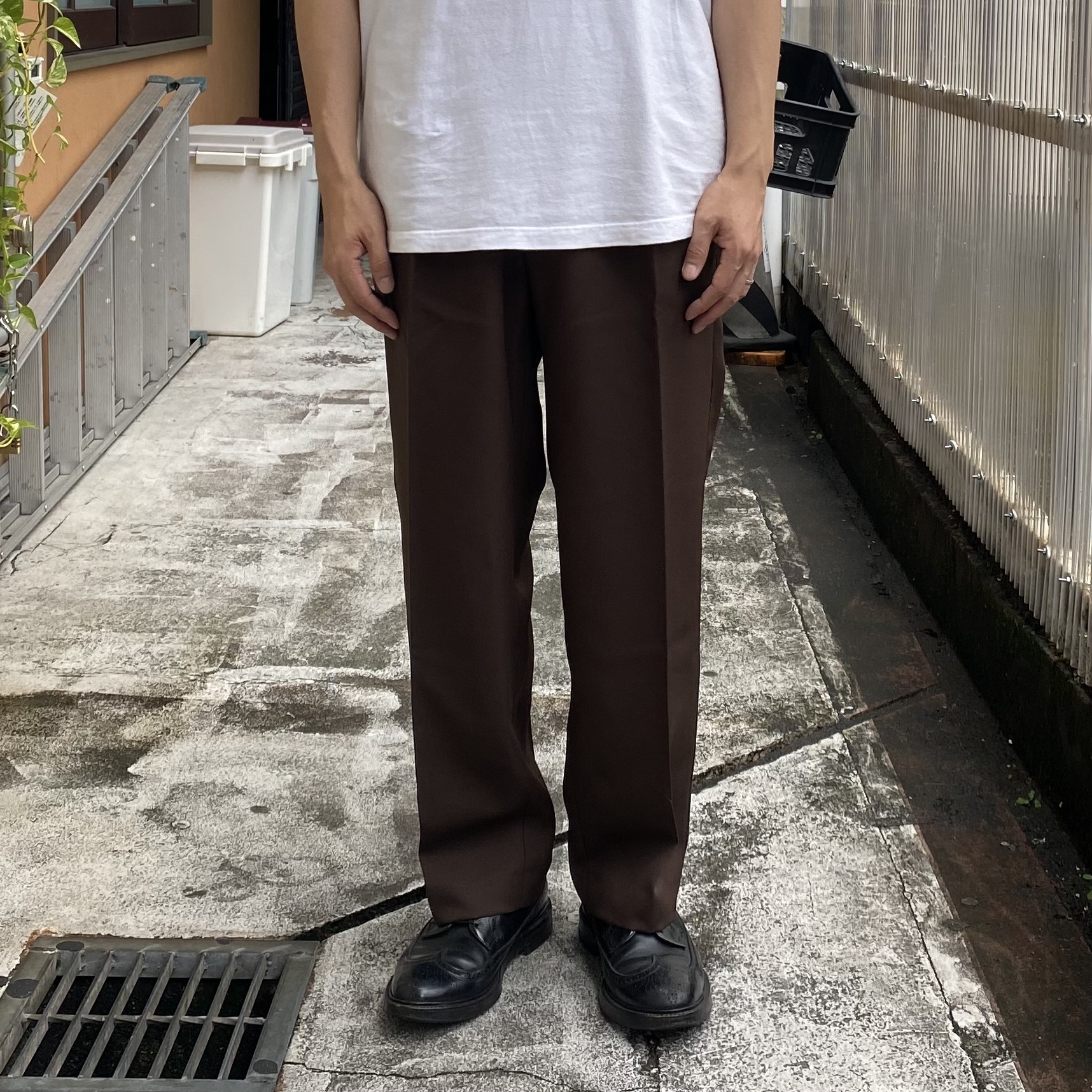 【melple】Fairfax Pants Brown