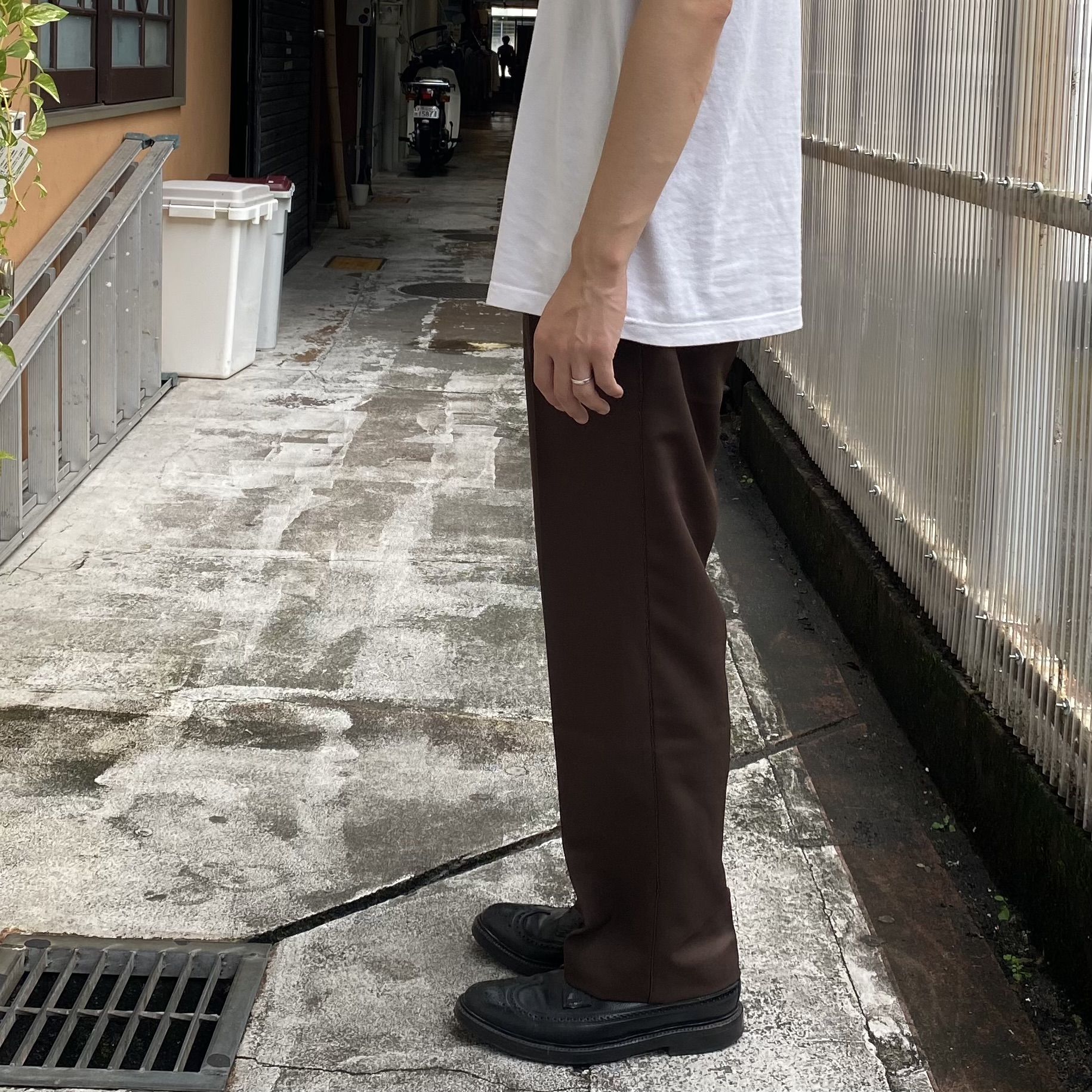 【melple】Fairfax Pants Brown