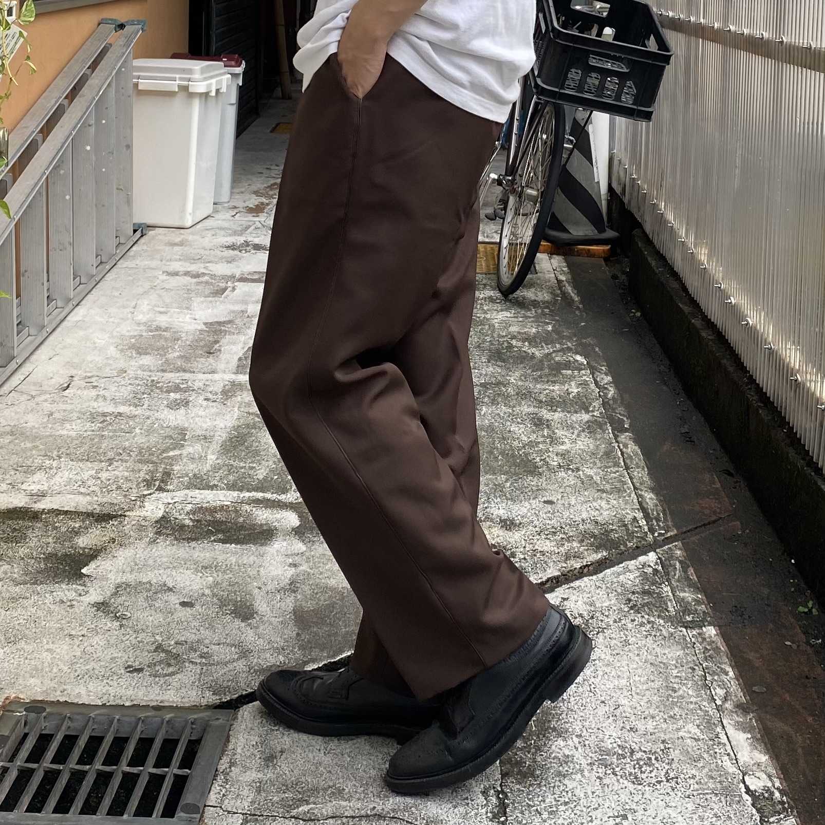 【melple】Fairfax Pants Brown