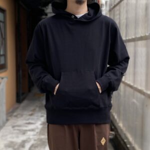 【melple】The American P/O Parka Black