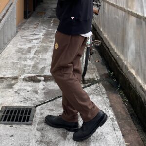 【melple】The American Pants Brown