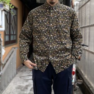 【weac.】BASIC SHIRTS FLOWER CHECK