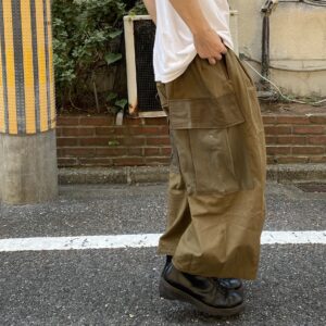 【MILITARY REMAKE】70’s Czech Republic remake cargo pants