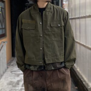 【MILITARY REMAKE】Austria army remake stand collar shirt