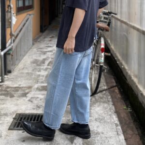 【ANOTER STANDARD】SSD Relax Tapered Pants Light Indigo