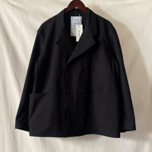 【H.UNIT】Weather german work jacket Black