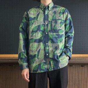 【weac.】BASIC SHIRTS GREEN CHECK