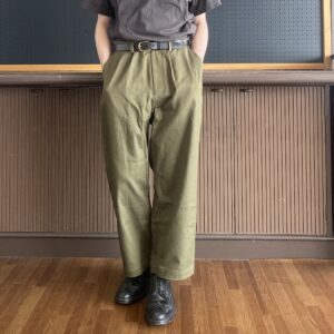 【weac.】STANDARD WIDE PANTS KHAKI