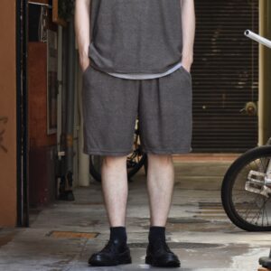 【melple】3.6 Pile Shorts Brown