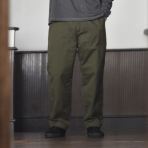 【weac.】ESSENTIAL PANTS Khaki