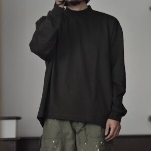 【Audience】VORTEX 8オンス（MVS天竺）モックネック バルーン Tee Coffee